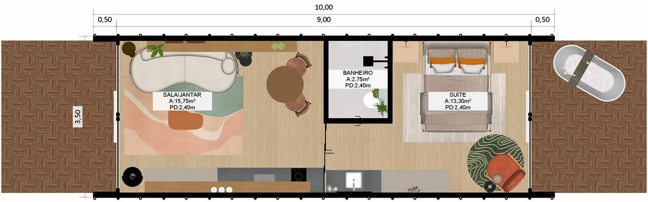 Planta Casa Raccordo